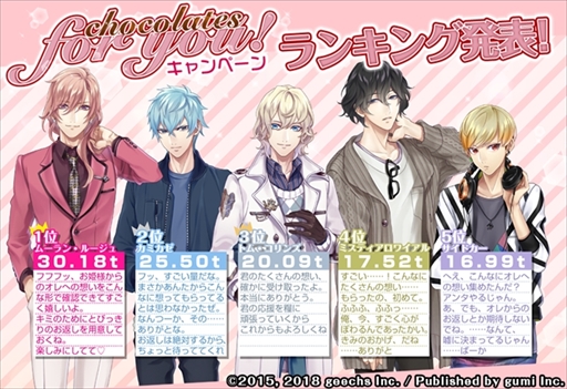 画像ギャラリー No.010のサムネイル画像 / 「カクテル王子」,イベント“きみに夢中、幸福な愛、きっと叶うこの想い……”が開催