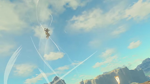 画像ギャラリー No.009のサムネイル画像 / 「ゼルダの伝説 ブレス オブ ザ ワイルド」の第2弾トレイラーが公開。美しい大自然や戦闘シーン，女性と思しきキャラの姿も確認できる