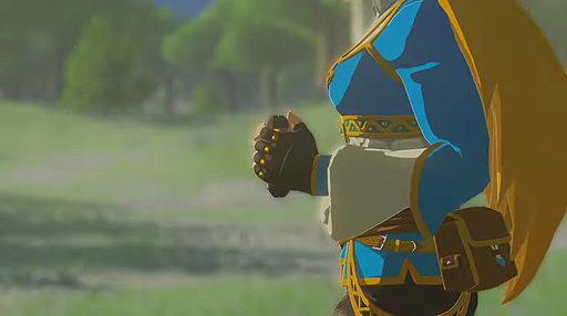 画像ギャラリー No.012のサムネイル画像 / 「ゼルダの伝説 ブレス オブ ザ ワイルド」の第2弾トレイラーが公開。美しい大自然や戦闘シーン，女性と思しきキャラの姿も確認できる