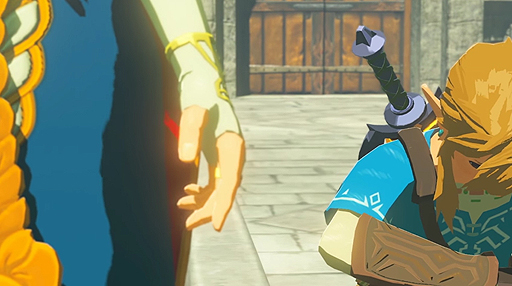 画像ギャラリー No.015のサムネイル画像 / 「ゼルダの伝説 ブレス オブ ザ ワイルド」の第2弾トレイラーが公開。美しい大自然や戦闘シーン，女性と思しきキャラの姿も確認できる