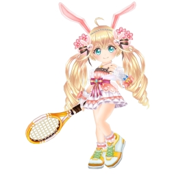 画像ギャラリー No.003のサムネイル画像 / 「白猫テニス」に黄金バケーション版ツキミや，ファルファラなどが登場