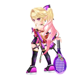 画像ギャラリー No.005のサムネイル画像 / 「白猫テニス」に黄金バケーション版ツキミや，ファルファラなどが登場