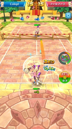画像ギャラリー No.015のサムネイル画像 / 「白猫テニス」に黄金バケーション版ツキミや，ファルファラなどが登場