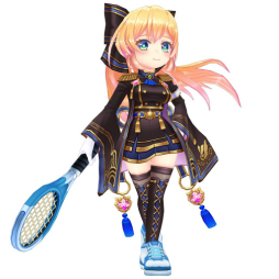 画像ギャラリー No.002のサムネイル画像 / 「白猫テニス」，人気投票で選ばれた“ミューエ” “ニオー” “アマタ”の3人がLINESMANとして新登場