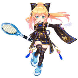 画像ギャラリー No.003のサムネイル画像 / 「白猫テニス」，人気投票で選ばれた“ミューエ” “ニオー” “アマタ”の3人がLINESMANとして新登場