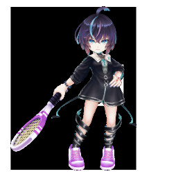 画像ギャラリー No.003のサムネイル画像 / 「白猫テニス」，新キャラクター“ルナ”が1700万人利用者突破記念ガチャに登場