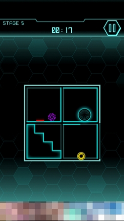 画像ギャラリー No.002のサムネイル画像 / 部屋を回転させてゴールを目指すパズルゲーム「CUBE 360°〜想像力×知能×反射神経〜」を紹介する「（ほぼ）日刊スマホゲーム通信」第1126回