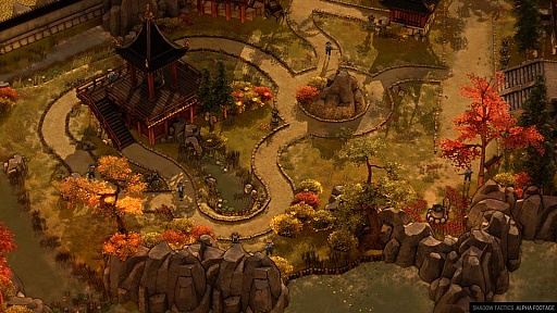 画像ギャラリー No.002のサムネイル画像 / 江戸時代の日本が舞台のタクティカルストラテジー「Shadow Tactics: Blades of the Shogun」のクローズドβテスター募集が開始