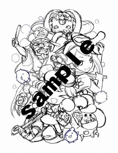 画像ギャラリー No.001のサムネイル画像 / 「にょきにょき たびだち編」，壱さんの描き下ろし限定ポスターの予約販売を開始