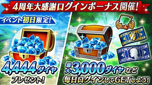 画像ギャラリー No.002のサムネイル画像 / 「ヴァルキリーコネクト」，4周年を記念して史上最大の感謝キャンペーンが開催