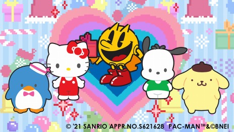 画像ギャラリー No.001のサムネイル画像 / バンダイナムコ，“Be PAC-TIVE!”に基づく企画を発表。「PAC-MAN」とサンリオキャラクターズのコラボや“パックマンのゲーム博物館”など