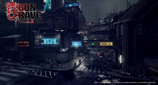 画像ギャラリー No.002のサムネイル画像 / 「GUNGRAVE GORE」，メインステージ「スカムランド」ステージのグラフィックスが公開