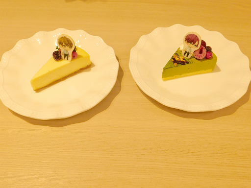画像ギャラリー No.013のサムネイル画像 / 「『スタンドマイヒーローズ』in coly cafe!」レポート。今大路＆服部の誕生日はバースデーケーキでお祝いしよう♪