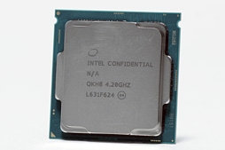 画像ギャラリー No.003のサムネイル画像 / Kaby Lake-S「Core i7-7700K」基礎検証レポート。注目すべきは絶対性能ではなく，電力対性能比だ