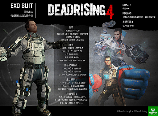 画像ギャラリー No.008のサムネイル画像 / ゾンビアクション「Dead Rising 4」のXbox One向け日本語版は12月8日発売。店舗別の早期購入特典あり