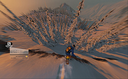 画像ギャラリー No.005のサムネイル画像 / アルプスでエクストリームスポーツを楽しむ「STEEP」の，お尻がゾクゾクしそうな直撮りムービーを掲載