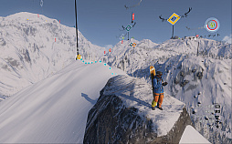 画像ギャラリー No.010のサムネイル画像 / アルプスでエクストリームスポーツを楽しむ「STEEP」の，お尻がゾクゾクしそうな直撮りムービーを掲載