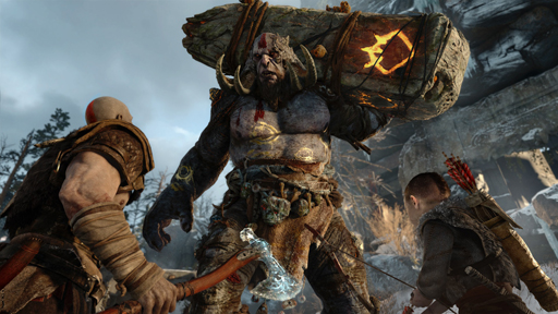 画像ギャラリー No.005のサムネイル画像 / ［E3 2016］「God of War」はリブートではなく新作。父と子の絆を描くストーリー重視のアクションゲームに