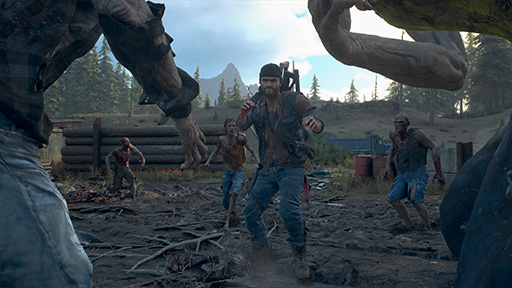 画像ギャラリー No.004のサムネイル画像 / ［TGS 2018］未公開シーン満載の「Days Gone」デモプレイをレポート。フリーカーの巣を一掃しないとファストトラベルは使えない