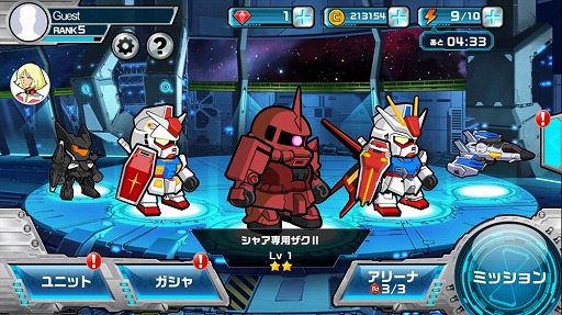 画像ギャラリー No.003のサムネイル画像 / 「LINE: ガンダム ウォーズ」の事前登録者数が20万人を突破。カミーユ・ビダンも特典に
