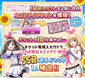 画像ギャラリー No.006のサムネイル画像 / 「八月のシンデレラナイン」，バーチャルYouTuberキズナアイとのコラボが開催