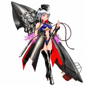 画像ギャラリー No.004のサムネイル画像 / 「萌え萌え2次大戦（略）3」鋼の乙女と敵対する「黒鋼の乙女」を公開。イベントCGも