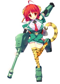 画像ギャラリー No.001のサムネイル画像 / 「萌え萌え2次大戦（略）3」，ドイツ軍の鋼の乙女「超進化バージョン」を公開