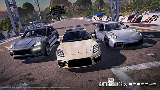 画像ギャラリー No.002のサムネイル画像 / 「PUBG」，911 カレラ GTSを含むポルシェの車両3台がゲーム内に実装