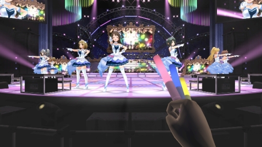 画像ギャラリー No.001のサムネイル画像 / PS VR用ソフト「アイドルマスター シンデレラガールズ ビューイングレボリューション」が本日配信。特別デザインのコンサートライトとリストバンドのDLCも販売スタート