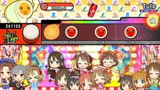 画像ギャラリー No.003のサムネイル画像 / 「太鼓の達人 レッドVer.」，「アイマス シンデレラガールズ」とのコラボキャンペーン第3弾を実施