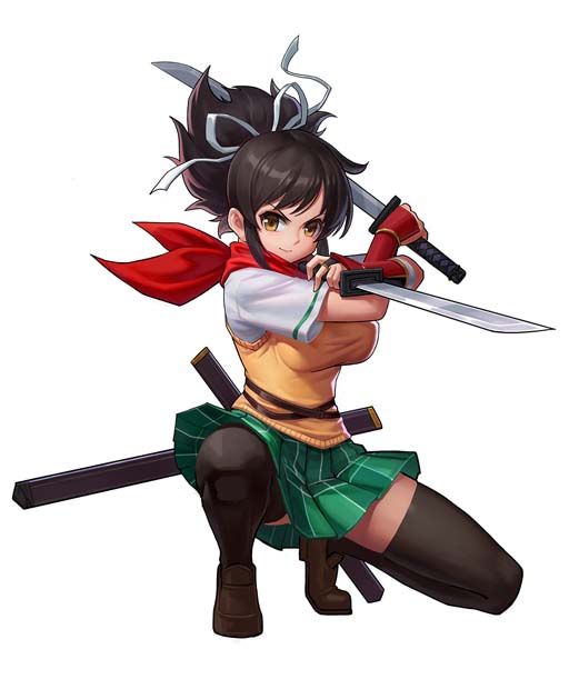 画像ギャラリー No.002のサムネイル画像 / 「KOF'98 UM OL」×「閃乱カグラ」，スペシャルガチャに飛鳥が再登場
