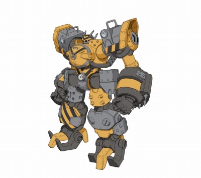 画像ギャラリー No.007のサムネイル画像 / 協力プレイ型ロボットアクションRPG「メガトン級ムサシ」の最新PVが公開。3体のロボット「ムサシ」「ガウディア」「スパークマン」が登場
