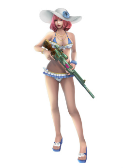 画像ギャラリー No.004のサムネイル画像 / 「HIDE AND FIRE」アンジェラ（ビキニver）も登場，夏休みイベントを開始