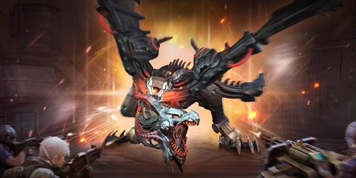 画像ギャラリー No.003のサムネイル画像 / 「HIDE AND FIRE」，共闘モードの新ステージ「ファルコン防衛戦」が実装