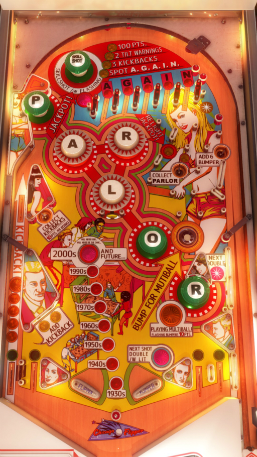 画像ギャラリー No.010のサムネイル画像 / ピンボールの実機制作チームが手掛ける「Pinball Parlor」が12月24日にSteamで配信スタート