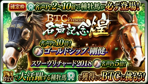 画像ギャラリー No.003のサムネイル画像 / 「ダビマス」，イベント「ブリーダーズチームチャンピオンシップ」と抽選会「名声記念」が開催