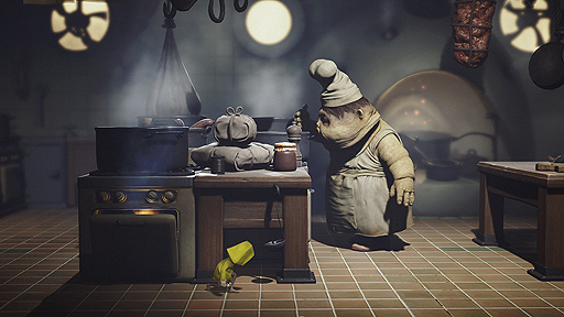 画像ギャラリー No.009のサムネイル画像 / 幼い少女が巨大船舶からの脱出を試みる「LITTLE NIGHTMARES」，PC版の配信がSteamで4月28日にスタート