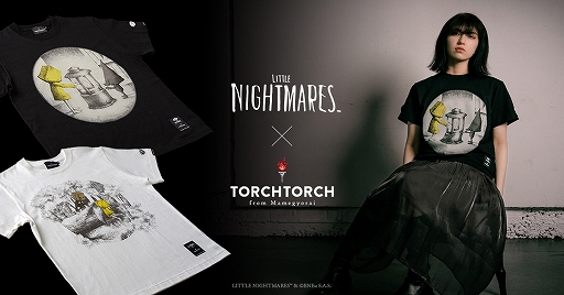 画像ギャラリー No.001のサムネイル画像 / 「リトルナイトメア」とアパレルブランド“TORCH TORCH”のコラボレーションがスタート