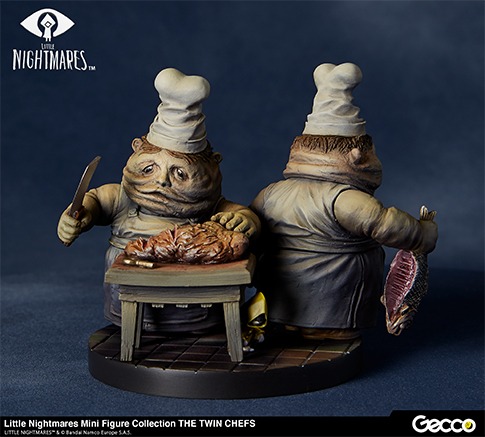画像ギャラリー No.009のサムネイル画像 / 「リトルナイトメア」から“双子のシェフ”のミニフィギュア登場。原型制作は赤尾慎也氏，リリース予定は6〜7月