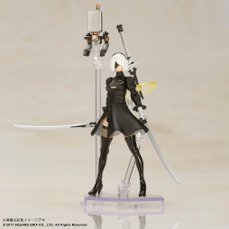 画像ギャラリー No.002のサムネイル画像 / 「NieR：Automata」，2B（ヨルハ二号B型）＆9S（ヨルハ九号S型）の組立式プラスチックモデルキットを10月下旬に発売予定