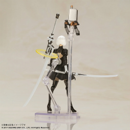 画像ギャラリー No.003のサムネイル画像 / 「NieR：Automata」，2B（ヨルハ二号B型）＆9S（ヨルハ九号S型）の組立式プラスチックモデルキットを10月下旬に発売予定