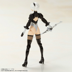画像ギャラリー No.007のサムネイル画像 / 「NieR：Automata」，2B（ヨルハ二号B型）＆9S（ヨルハ九号S型）の組立式プラスチックモデルキットを10月下旬に発売予定