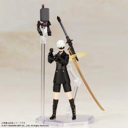 画像ギャラリー No.010のサムネイル画像 / 「NieR：Automata」，2B（ヨルハ二号B型）＆9S（ヨルハ九号S型）の組立式プラスチックモデルキットを10月下旬に発売予定