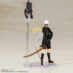 画像ギャラリー No.012のサムネイル画像 / 「NieR：Automata」，2B（ヨルハ二号B型）＆9S（ヨルハ九号S型）の組立式プラスチックモデルキットを10月下旬に発売予定