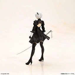 画像ギャラリー No.004のサムネイル画像 / 「NieR:Automata プラスチックモデルキット 2B（ヨルハ二号B型）」2025年9月に発売予定。予約も受付中