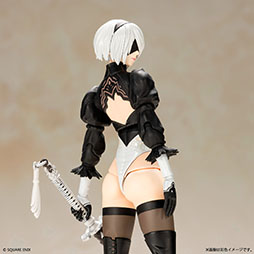 画像ギャラリー No.007のサムネイル画像 / 「NieR:Automata プラスチックモデルキット 2B（ヨルハ二号B型）」2025年9月に発売予定。予約も受付中