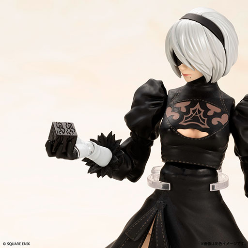 画像ギャラリー No.008のサムネイル画像 / 「NieR:Automata プラスチックモデルキット 2B（ヨルハ二号B型）」2025年9月に発売予定。予約も受付中