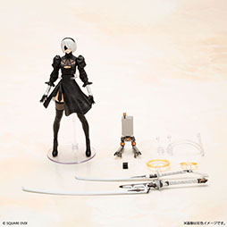 画像ギャラリー No.010のサムネイル画像 / 「NieR:Automata プラスチックモデルキット 2B（ヨルハ二号B型）」2025年9月に発売予定。予約も受付中