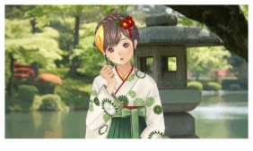 画像ギャラリー No.005のサムネイル画像 / 「めがみめぐり」で季節衣装「卒業式袴」「お内裏様の束帯」のセットが配信に