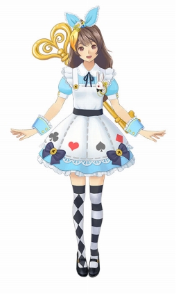 画像ギャラリー No.003のサムネイル画像 / 「めがみめぐり」，6月の季節衣装「かっぱ」と「アリス衣装」が登場